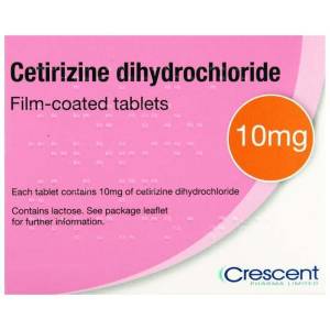 Cetirizine Hayfever and Allergy Tablets - 30 Tablets