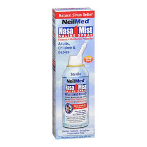 Neilmed NasaMist Saline Nasal Spray – 75ml