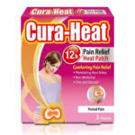 Cura-Heat Period Pain - 3 Patches