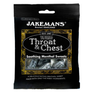 Jakemans Original Throat & Chest Soothing Menthol Sweets 100g