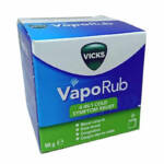 Vicks VapoRub, Relief of Cough Cold & Flu Like Symptoms, Jar 50g