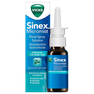 Vicks Sinex Micromist Nasal Spray – 15ml