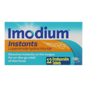 Imodium Instants Orodispersible Tablets – 12 Tablets