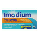Imodium Instants Orodispersible Tablets – 18 Tablets