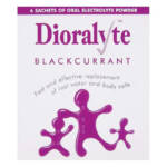 Dioralyte Blackcurrant 6 sachets