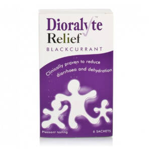 Dioralyte Relief Blackcurrant – 6 sachets