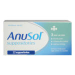 Anusol Suppositories 12s