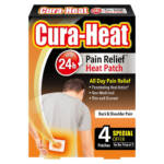 Cura-Heat Back & Shoulder Pain 4 for 3
